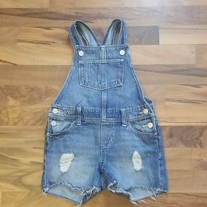 Girls Old Navy Shorts Overalls Size SM 6-7